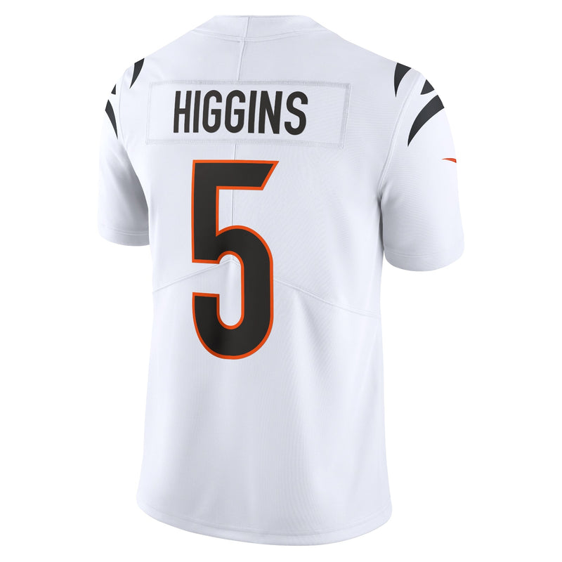 Nike Tee Higgins White Cincinnati Bengals Vapor Untouchable Limited Jersey for Men