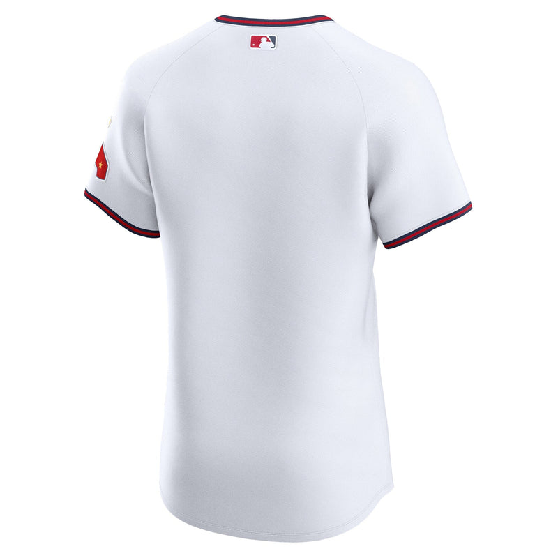 Los Angeles Angels Nike Alternate Vapor Premier Elite Patch Jersey - White