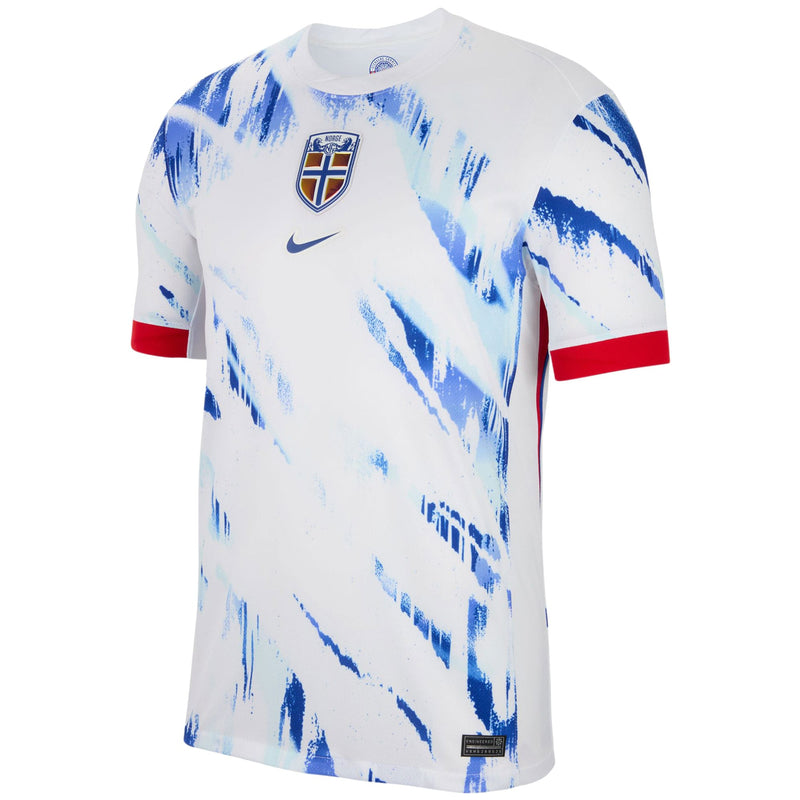 Norway National Team Nike 2024 Away Blank Jersey - White