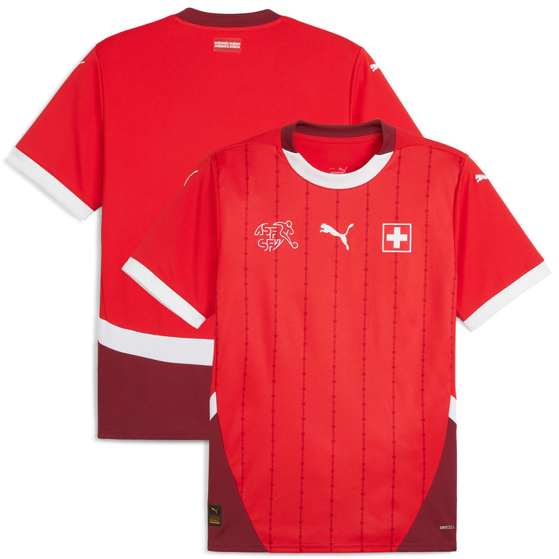 Switzerland National Team Puma 2024 Home Jersey - Red