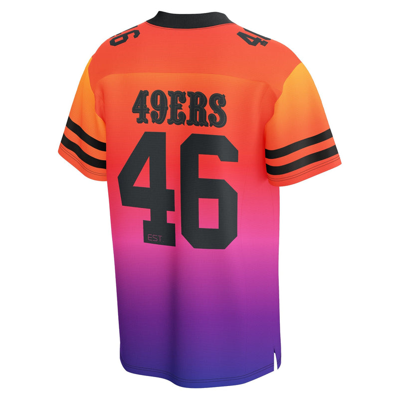 San Francisco 49ers Gradient NFL Foundation Jersey - Mens