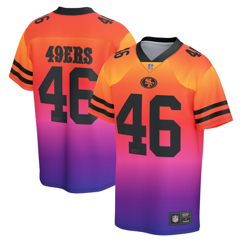 San Francisco 49ers Gradient NFL Foundation Jersey - Mens