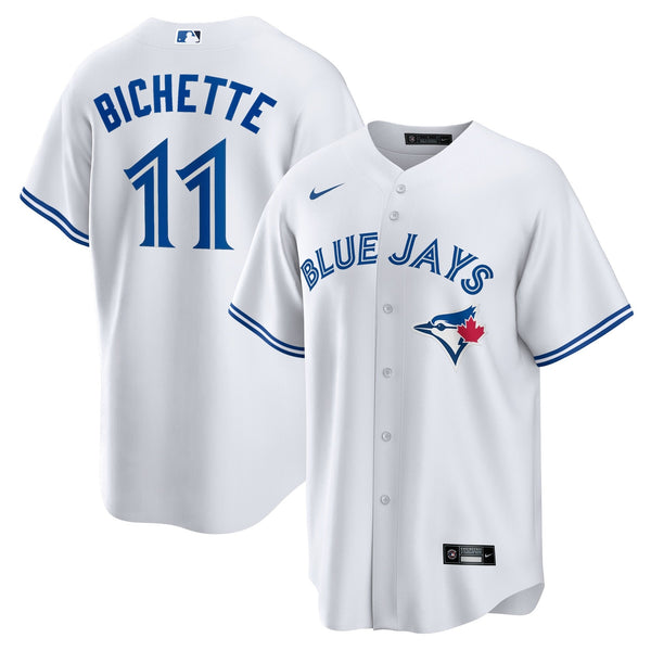 Toronto Blue Jays Nike Official Home Jersey - Mens with Bichette 11 printing