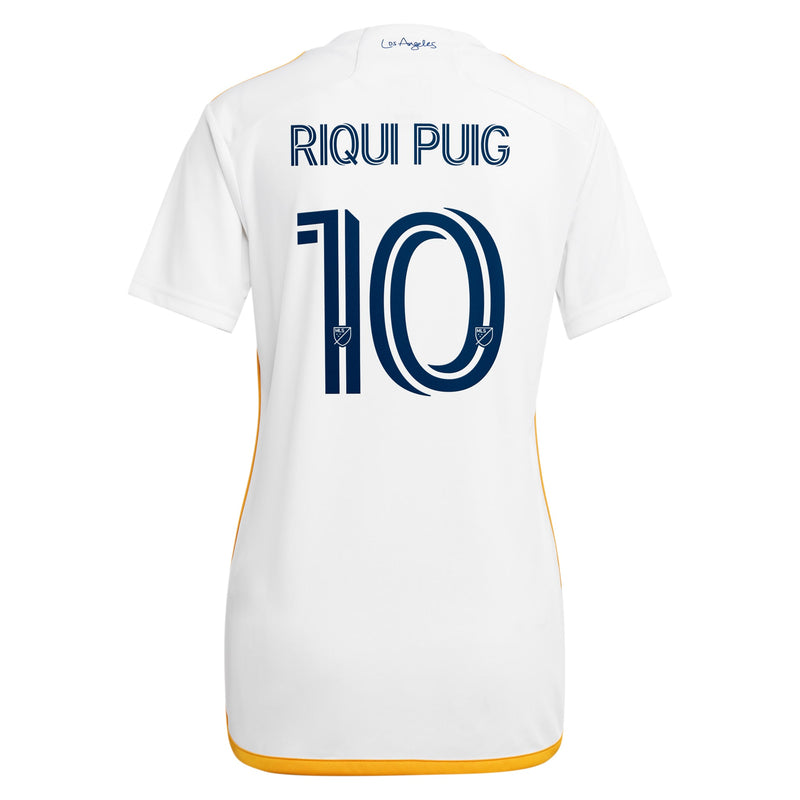 Riqui Puig LA Galaxy adidas 2024 Angeleno Kit Player Jersey - White