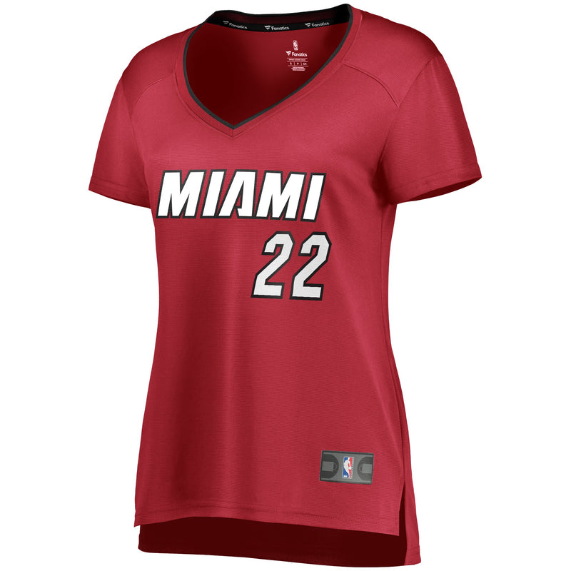 Jimmy Butler Miami Heat Fanatics Women's Fast Break Player Jersey - Statement Edition - Maroon