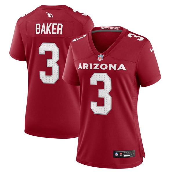 Budda Baker Arizona Cardinals Nike Women's Team Game Jersey - Cardinal