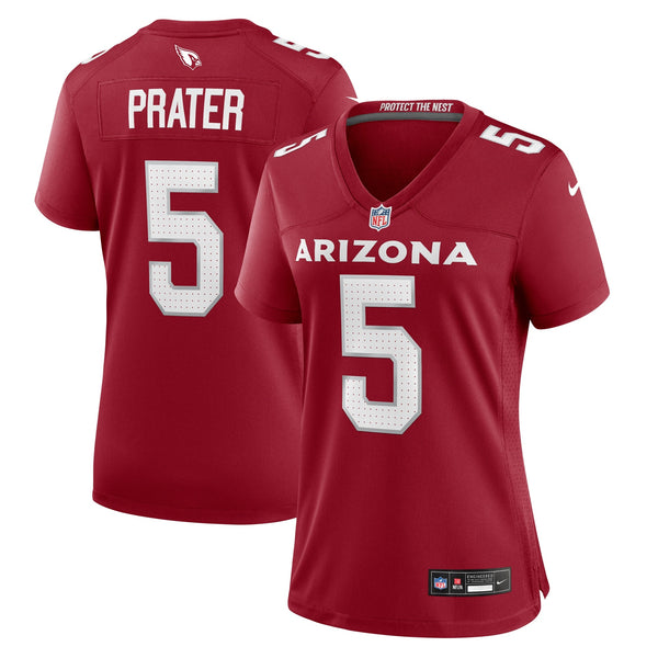 Matt Prater Arizona Cardinals Nike Women's Team Game Jersey - Cardinal