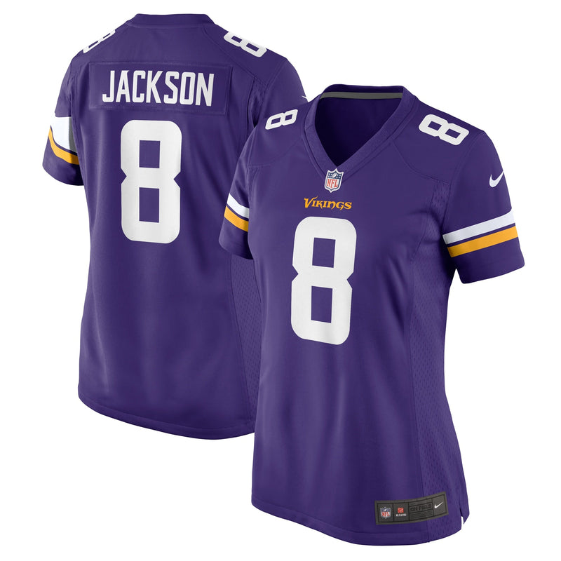 Trishton Jackson Minnesota Vikings Nike Women's Game Jersey - Purple