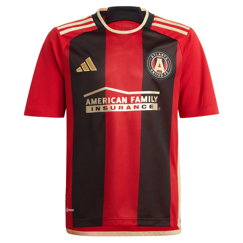 Atlanta United FC adidas Youth 2023 The 17s' Kit Jersey - Black