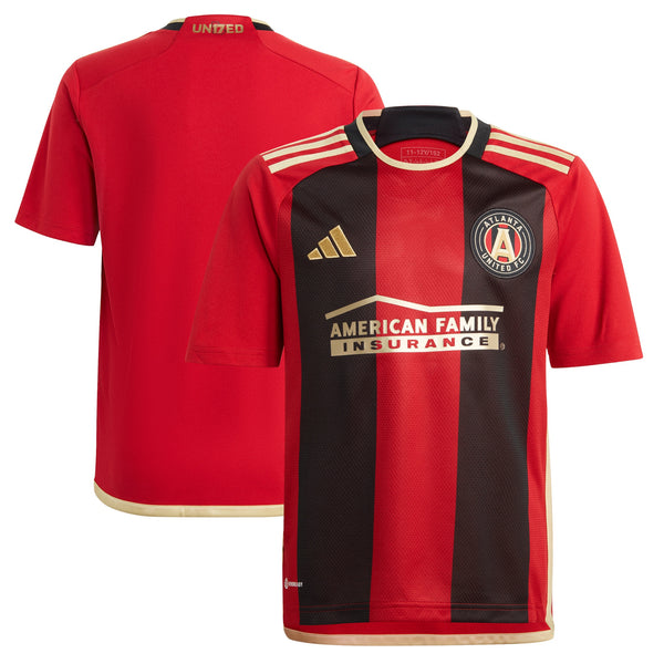 Atlanta United FC adidas Youth 2023 The 17s' Kit Jersey - Black