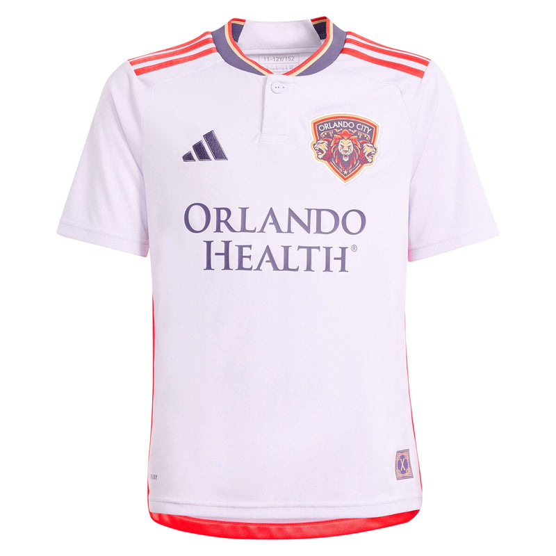 Robin Jansson Orlando City SC adidas Youth 2024 Legacy Kit Player Jersey – Purple