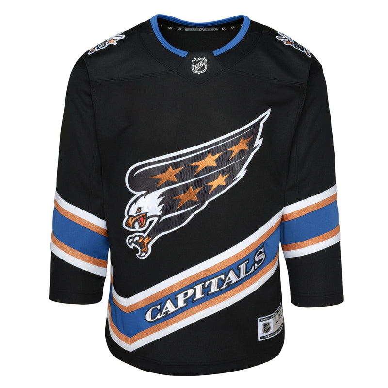 Youth Black Washington Capitals Alternate 50th Anniversary Premier Jersey