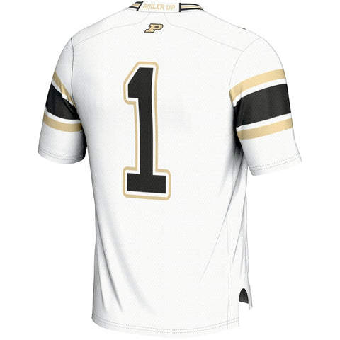 #1 Purdue Boilermakers GameDay Greats Youth Endzone Football Jersey - White