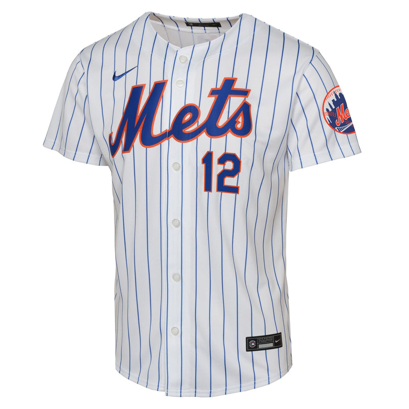 Francisco Lindor New York Mets Youth Limited Player Jersey - White