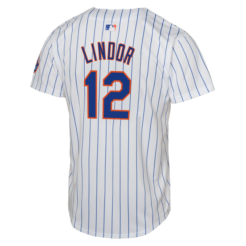 Francisco Lindor New York Mets Youth Limited Player Jersey - White