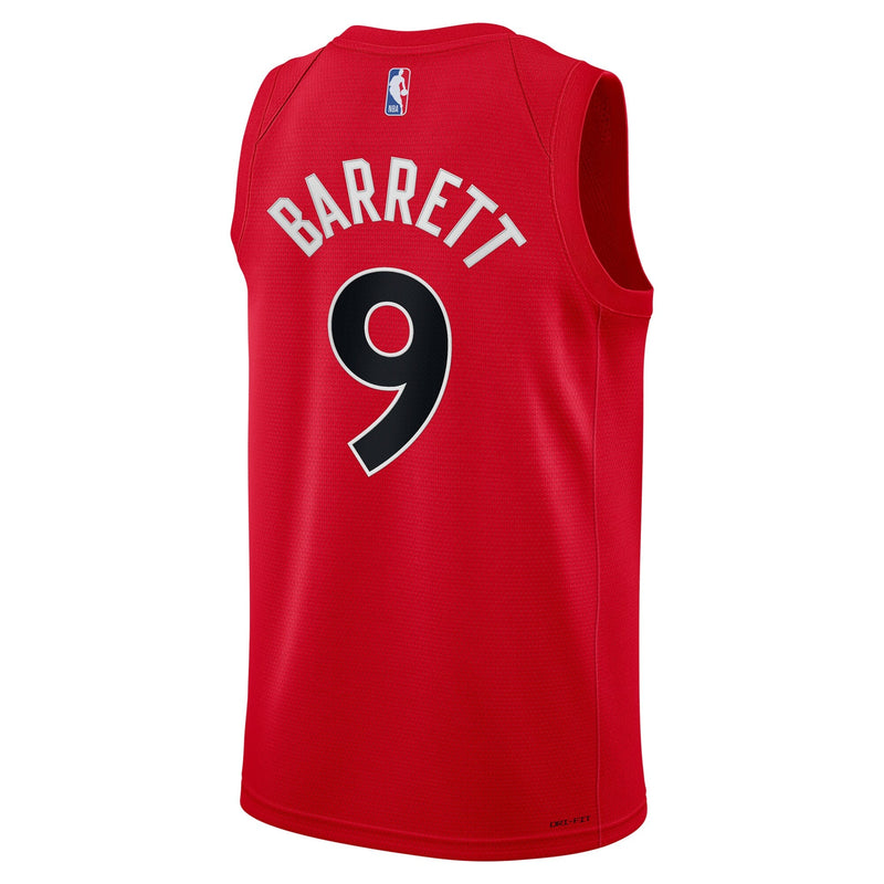 RJ Barrett Toronto Raptors Nike Youth Swingman Jersey - Icon Edition - Red