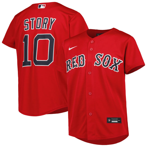 Trevor Story Boston Red Sox Nike Youth Alternate Player Jersey - Red