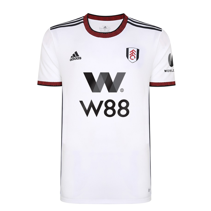 Fulham 22/23 Home Shirt   Custom Unisex Jersey  - White - Jersey Teams World