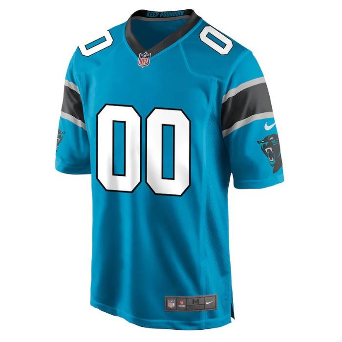 Carolina Panthers Unisex Shirt Alternate Customized Game Jersey - Blue