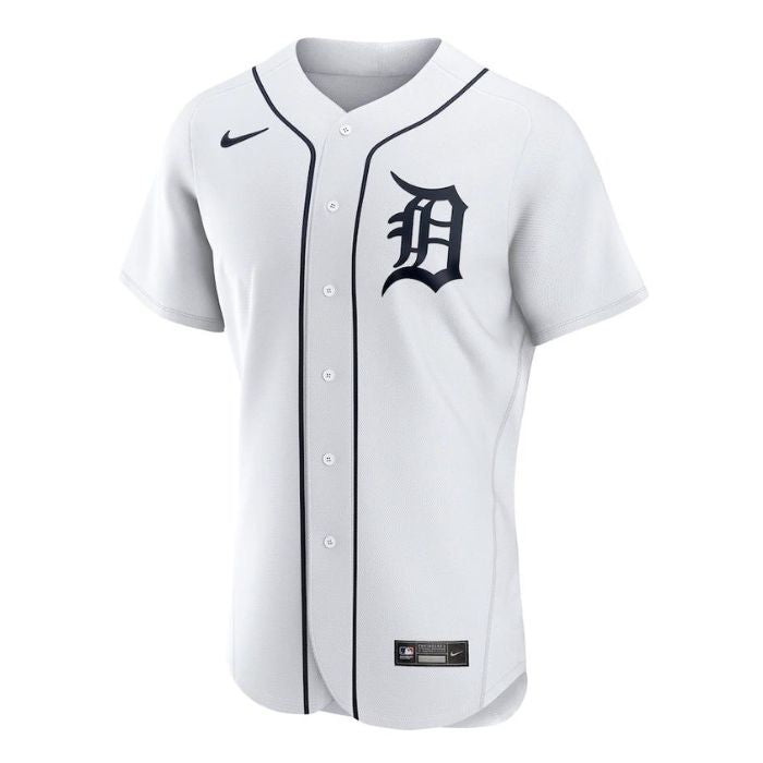 Detroit Tigers Team Pro Official Unisex Custom Jersey - White