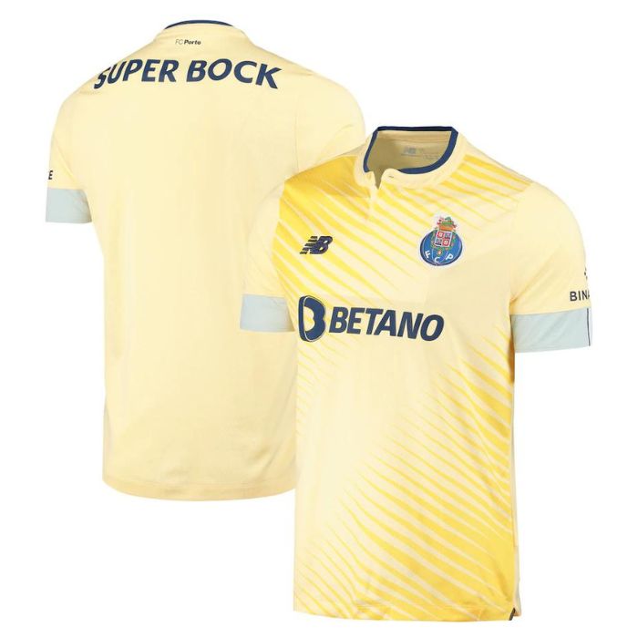 FC Porto Away Unisex Shirt  Custom Jersey - Yellow