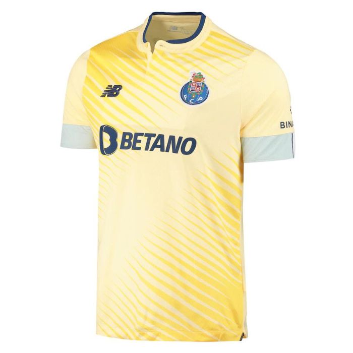 FC Porto Away Unisex Shirt  Custom Jersey - Yellow