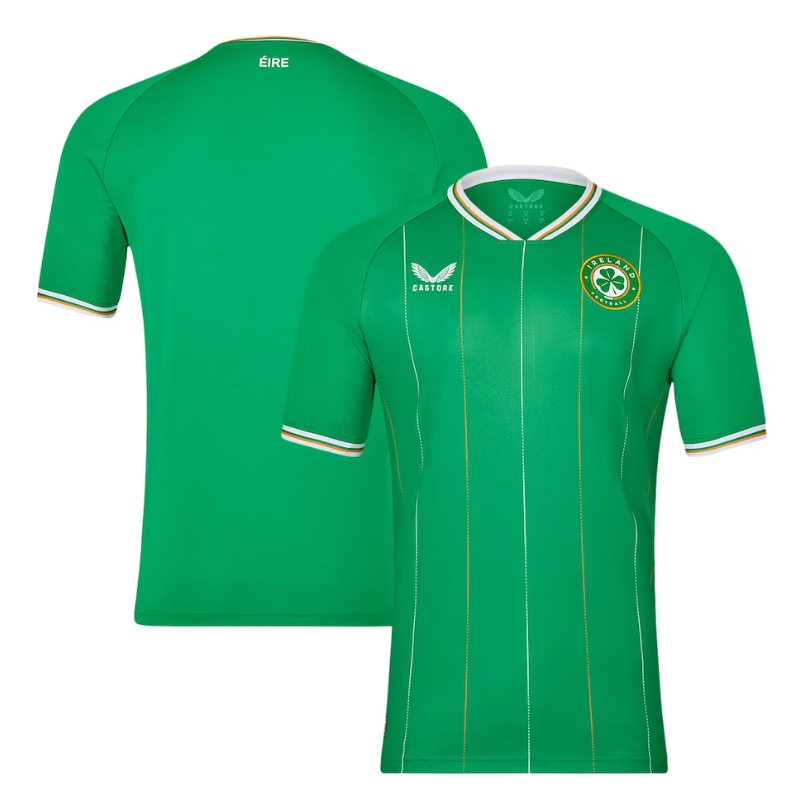 Republic of Ireland  Home  2023 Custom   Jersey - Green