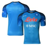 SSC Napoli Team Home Match Unisex Shirt Custom Jersey 20222023 - Blue