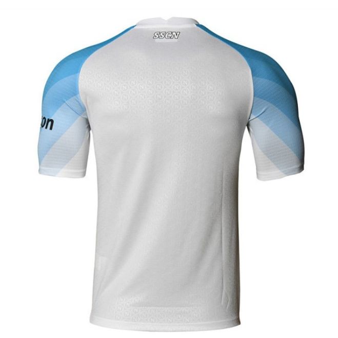 SSC Napoli Away Match Unisex Shirt 2022/2023 Customized Jersey - White - Jersey Teams World