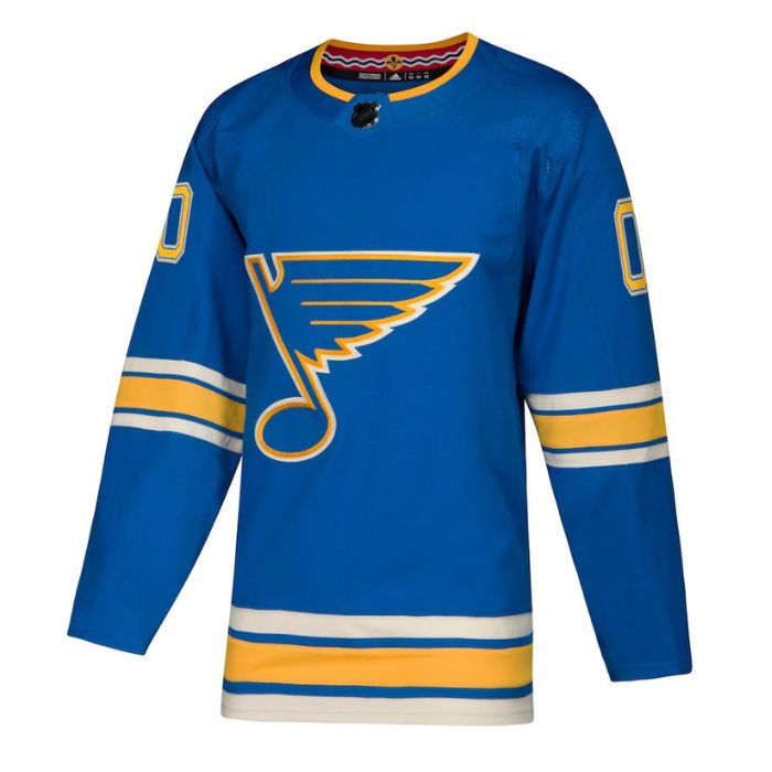 St. Louis Blues Unisex Alternate Pro Customized Jersey - Light Blue - Champions Jerseys