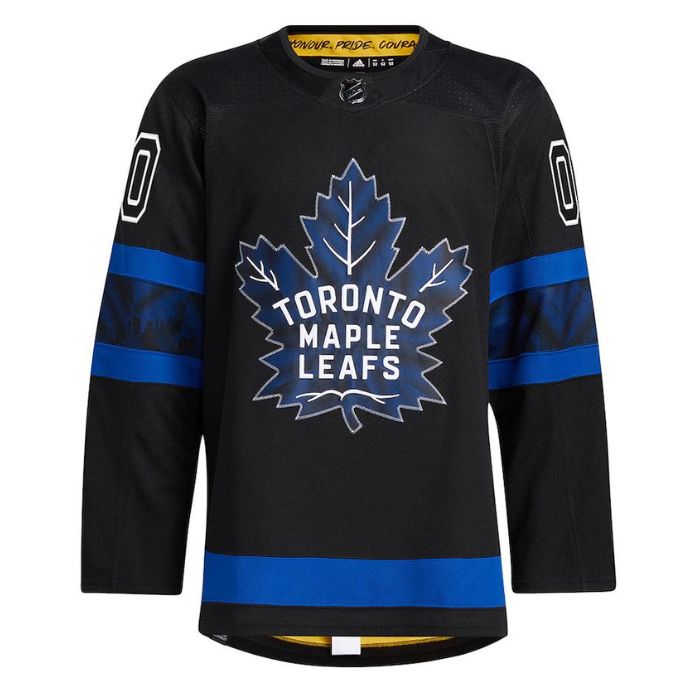 Toronto Maple Leafs Team x drew house Alternate Unisex Custom Jersey - Black - Champions Jerseys