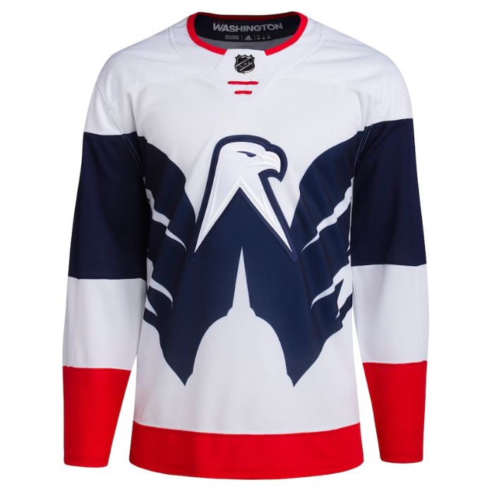 Washington Capitals Team Unisex 2023 NHL Stadium Series Primegreen custom Jersey - White - Champions Jerseys